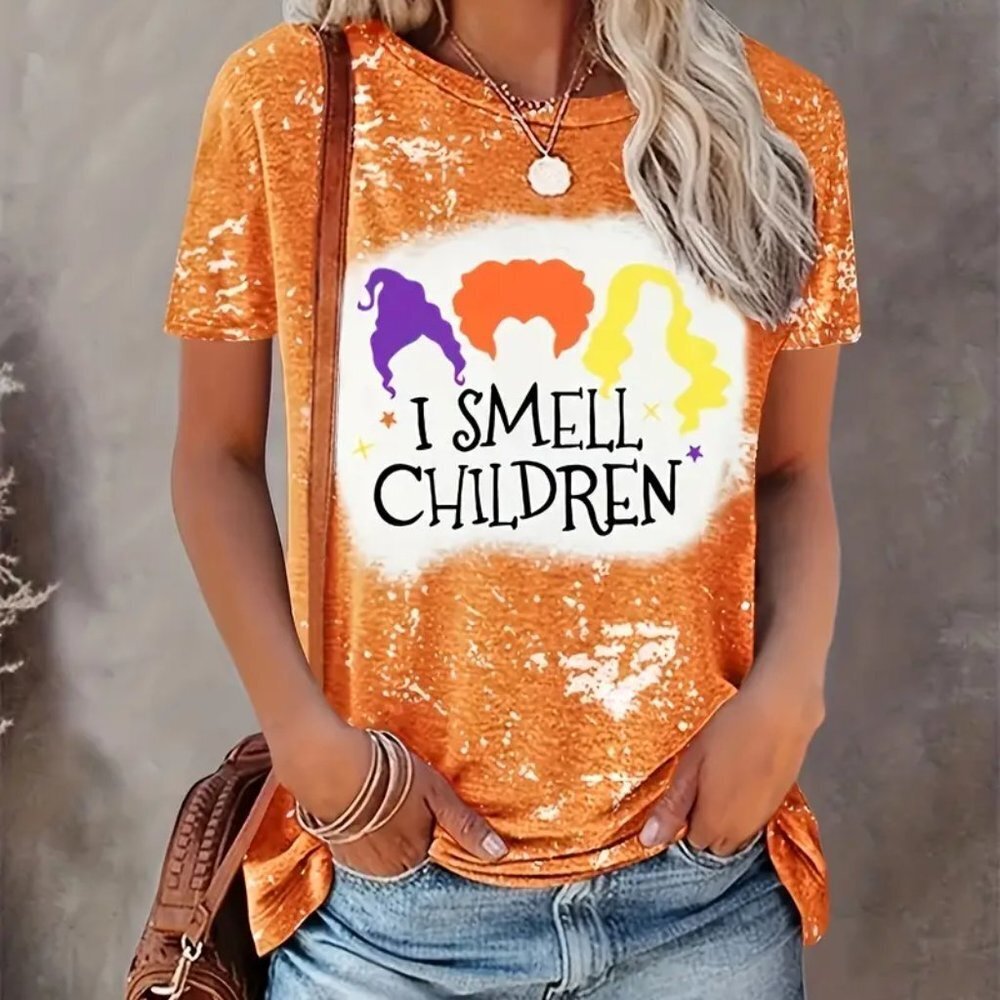 Hocus Pocus I smell children Women shirt size Medium new without tags Halloween